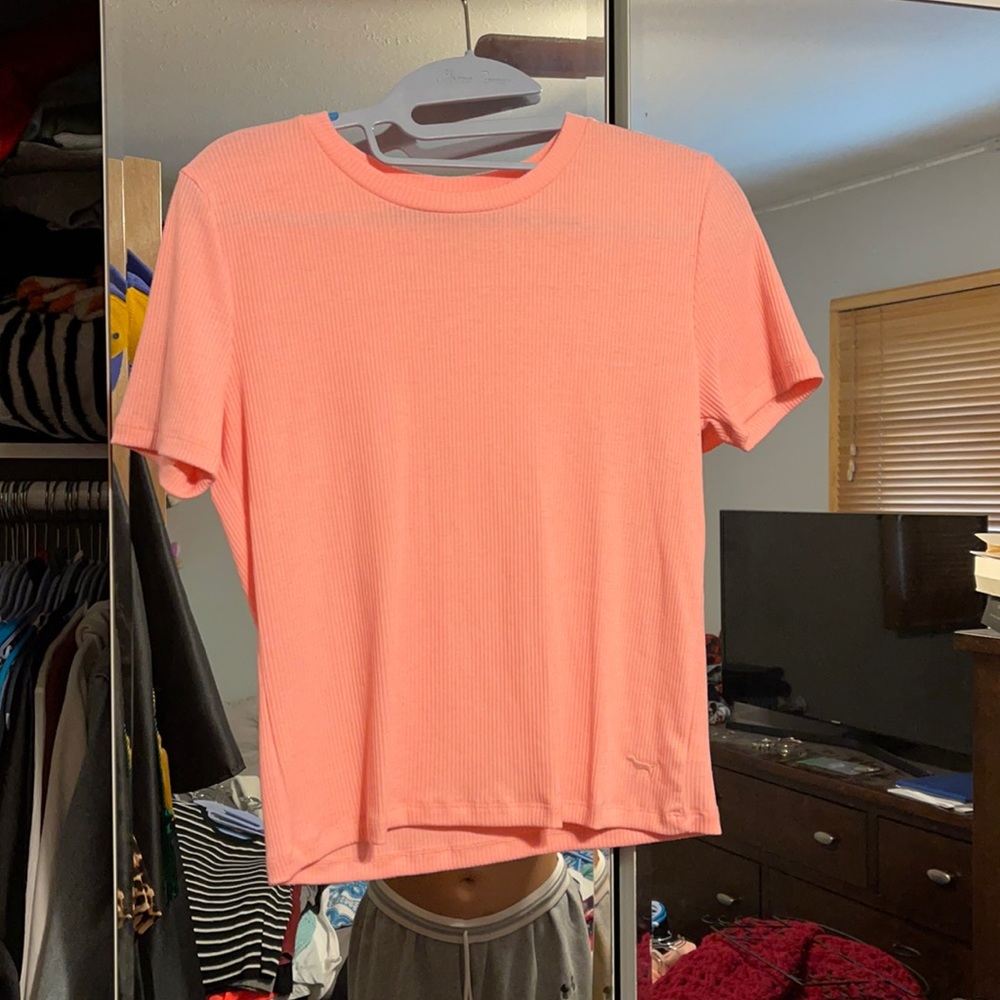 Pink crop top